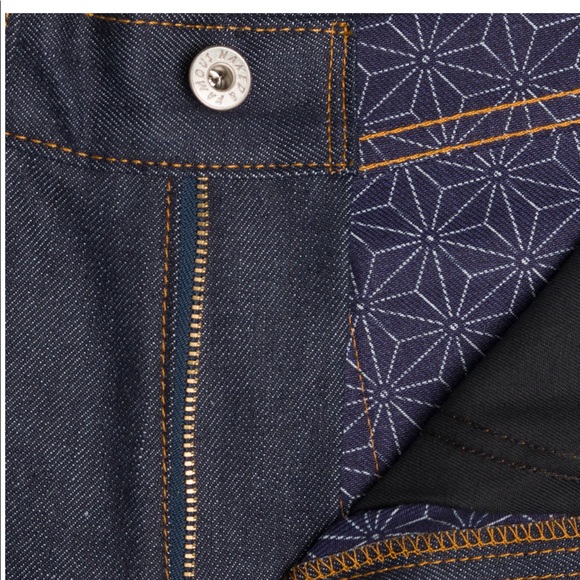 Naked & Famous “Max” - Asanoha Print - Picture 4 of 6